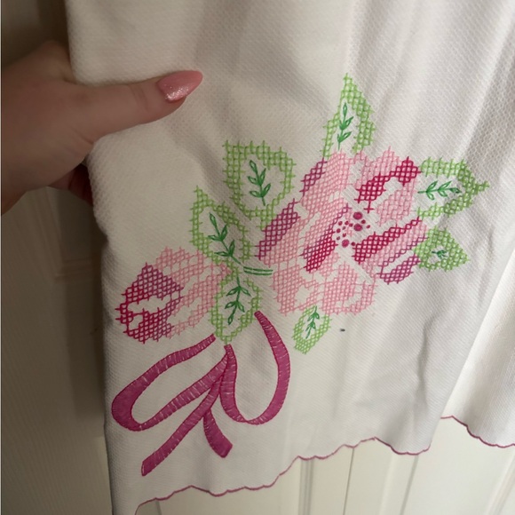 Lilly Pulitzer White Rose Dress (Vintage) 🎀 - Picture 3 of 7